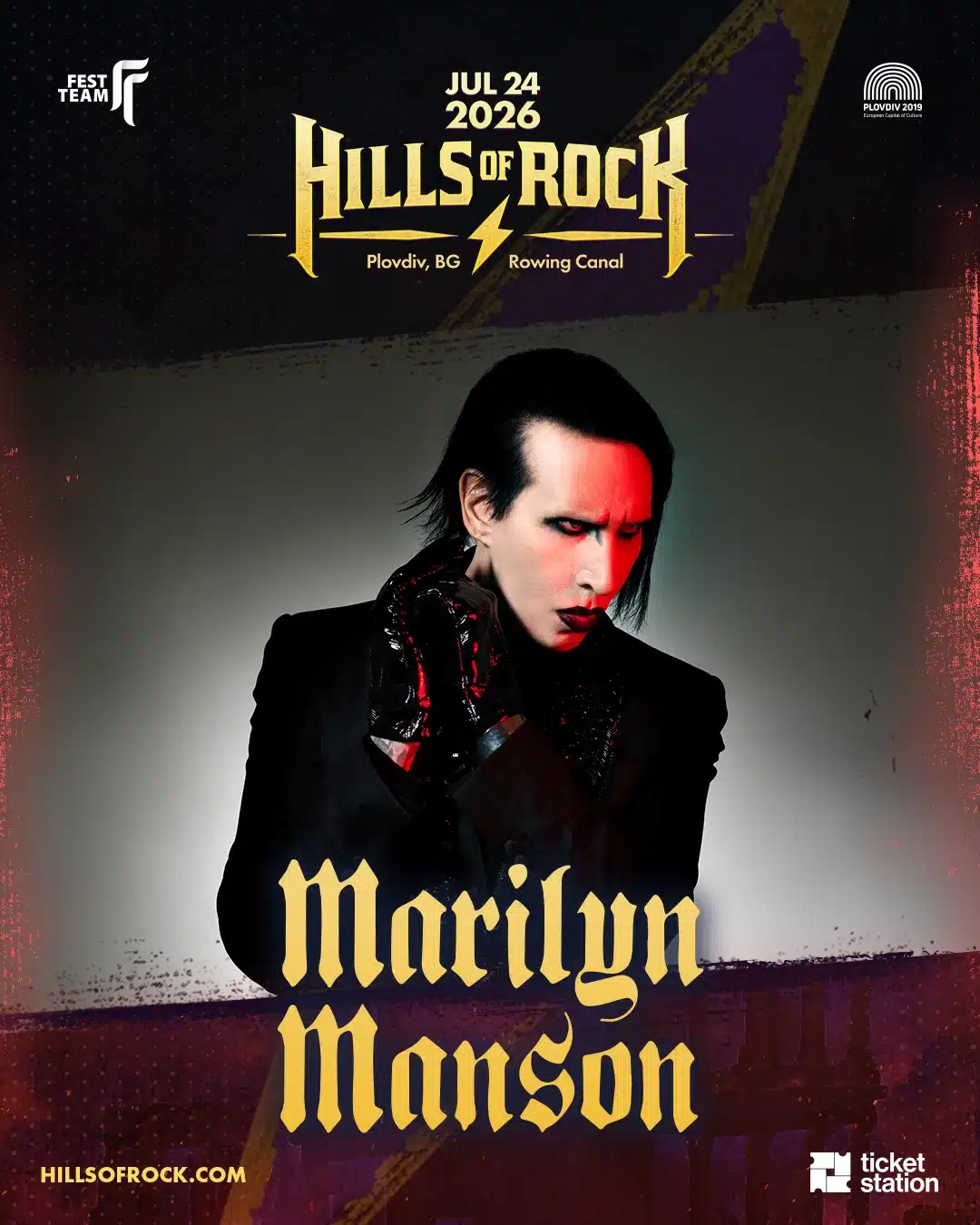 Мерилин Менсън идва за Hills Of Rock 2026