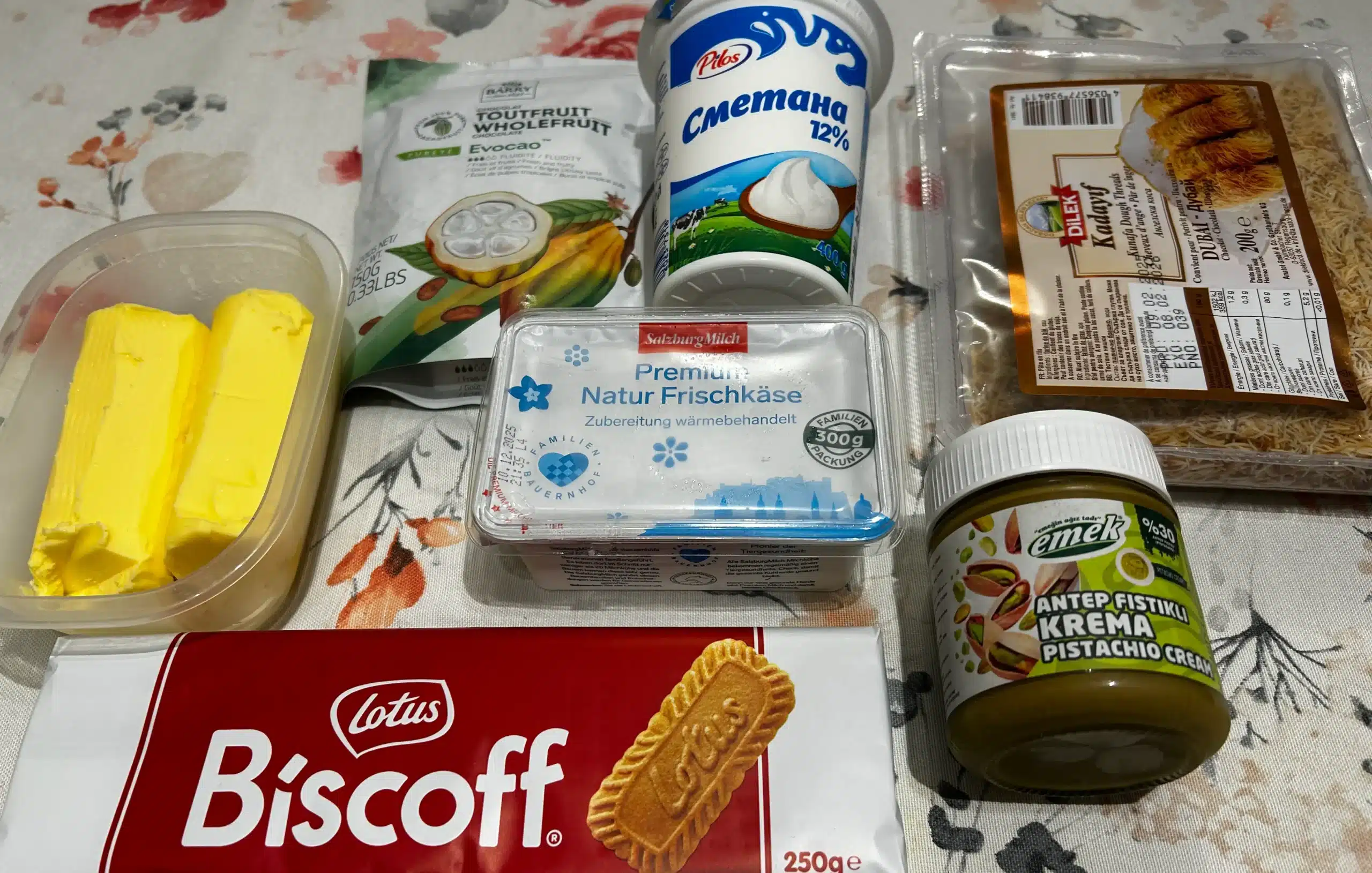 Торта в дубайски стил