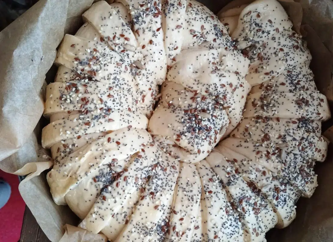 Бирена питка с масло и сирене