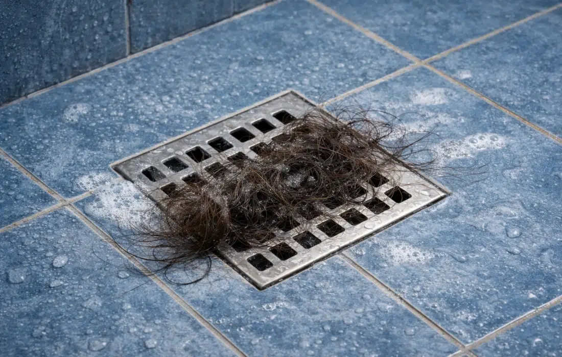 Какво количество коса е нормално да губите, когато се къпете?