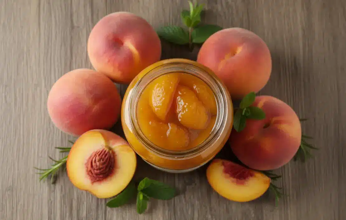 Сладкото от праскови на баба
