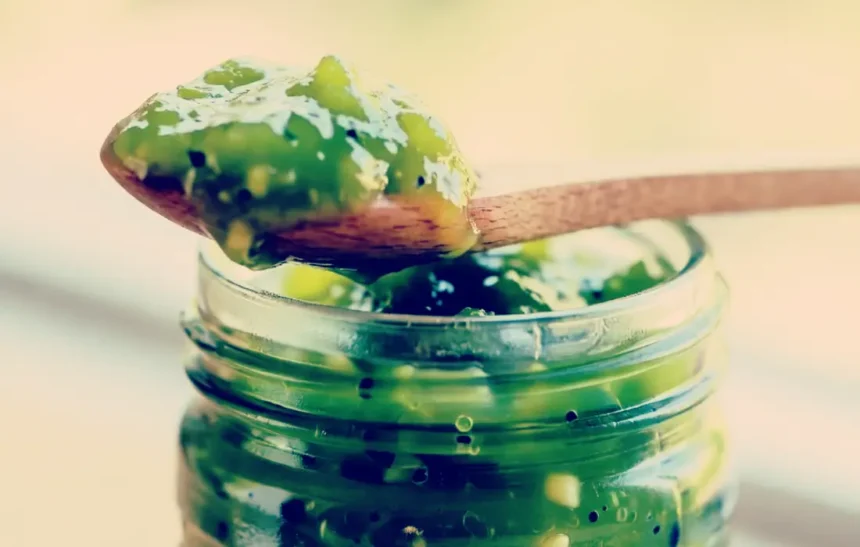 Сладко от зелени домати