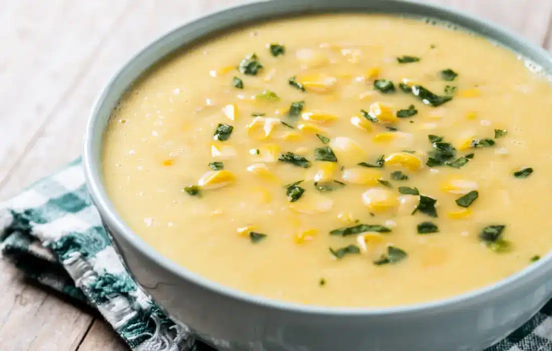 Лесна царевична супа