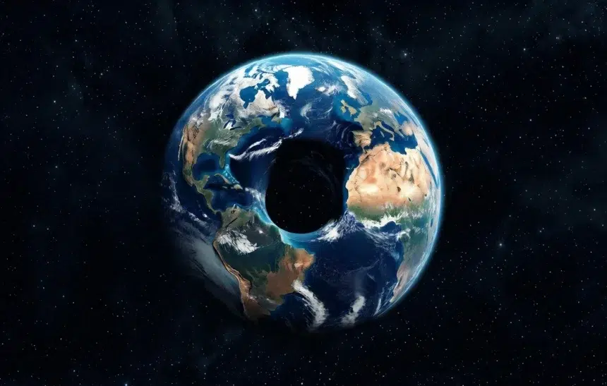 Земята всъщност е във форма на... поничка