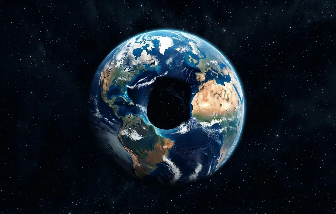 Земята всъщност е във форма на... поничка