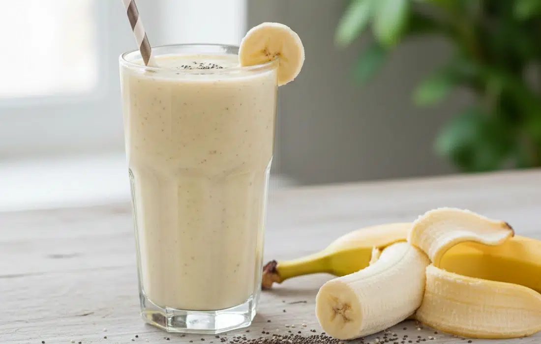 Смути с банан и чиа