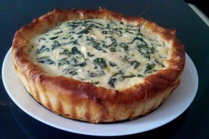 Киш със спанак и сирена