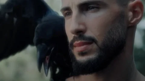 Черен гарван с роля в "По жицата" на Лъчо от СкандаУ