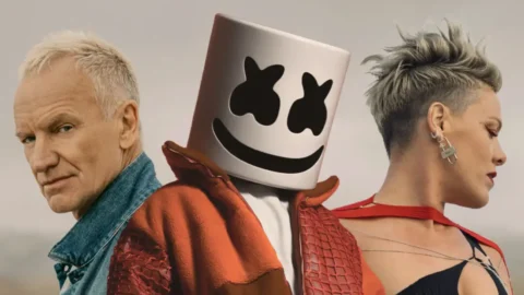Пинк, Стинг и Marshmello