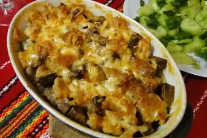 Шкембе с език на фурна