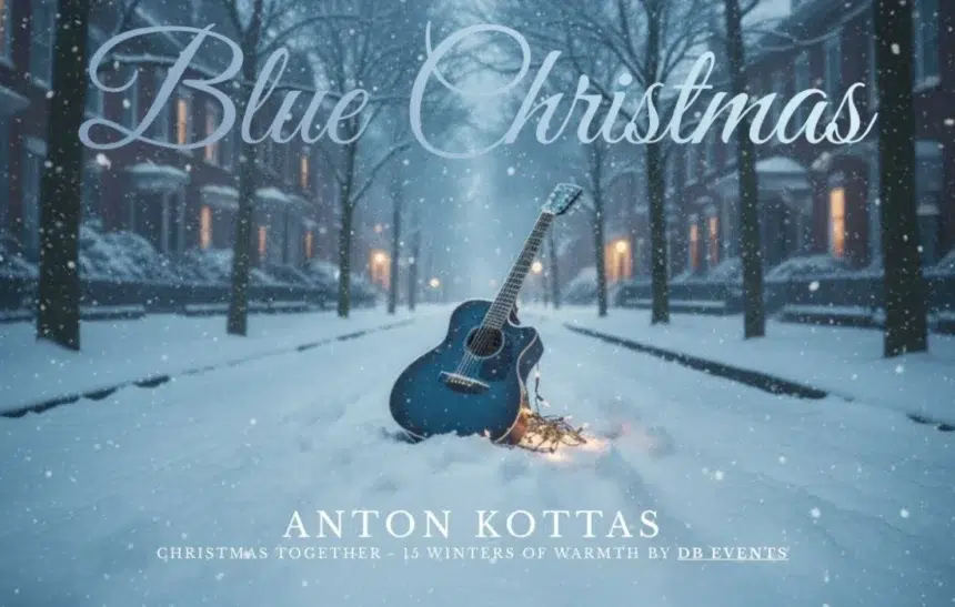 Антон Котас избра "Blue Christmas" за своята коледна изненада