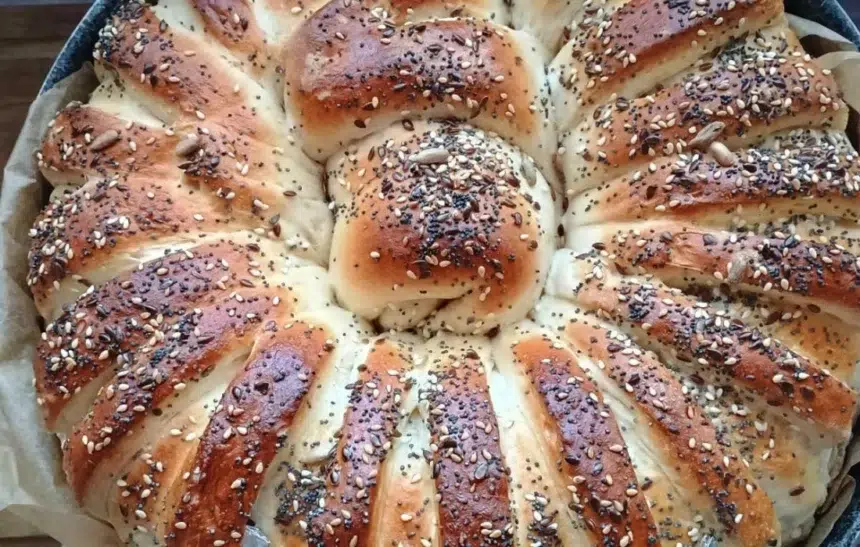 Бирена питка с масло и сирене