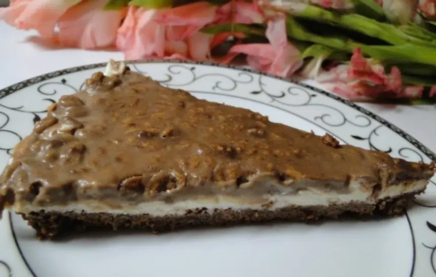 Чийзкейк с шоколадов ганаш