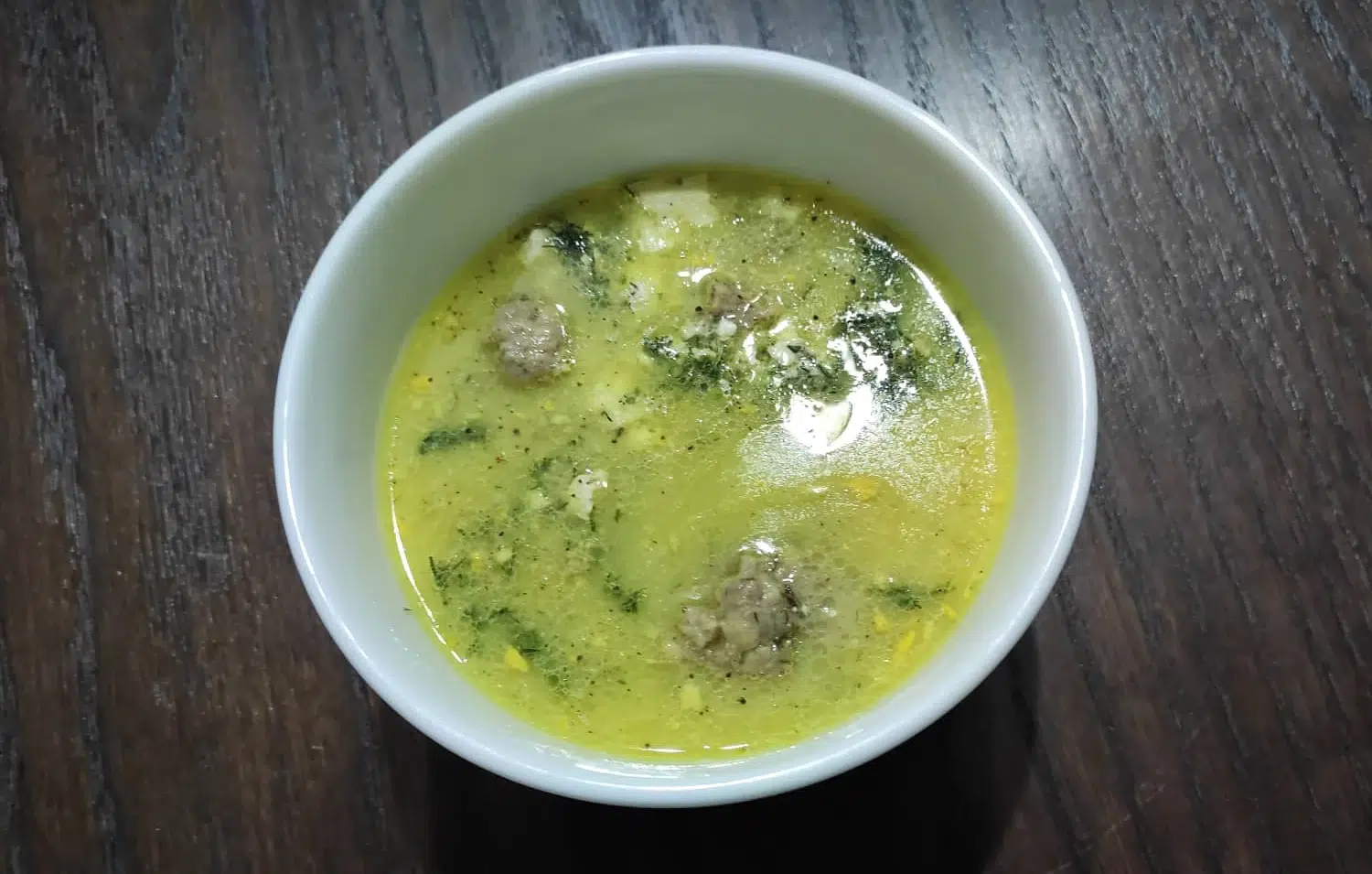 Лимонена супа топчета (авголемоно)